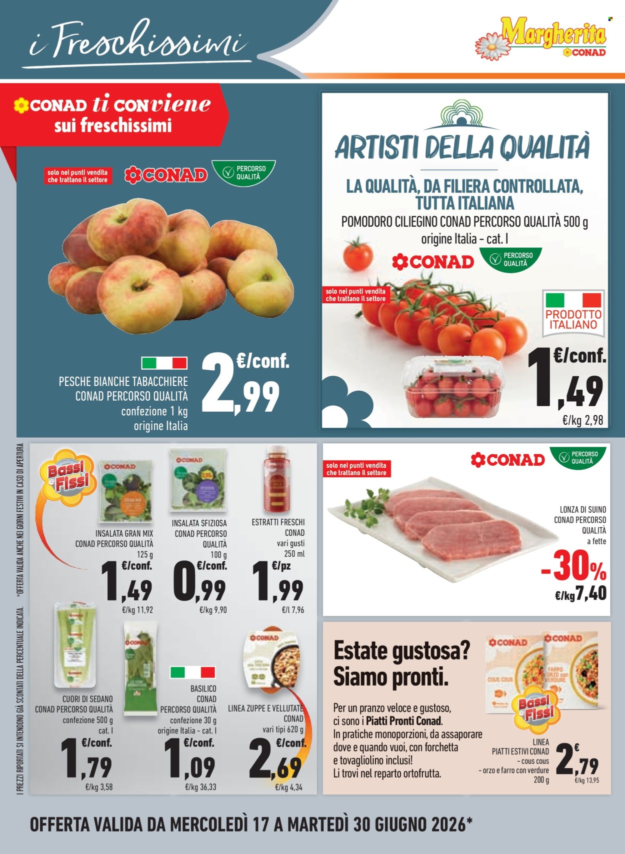 Leták Margherita Conad - 17.6.2026 - 30.6.2026. Strana 16