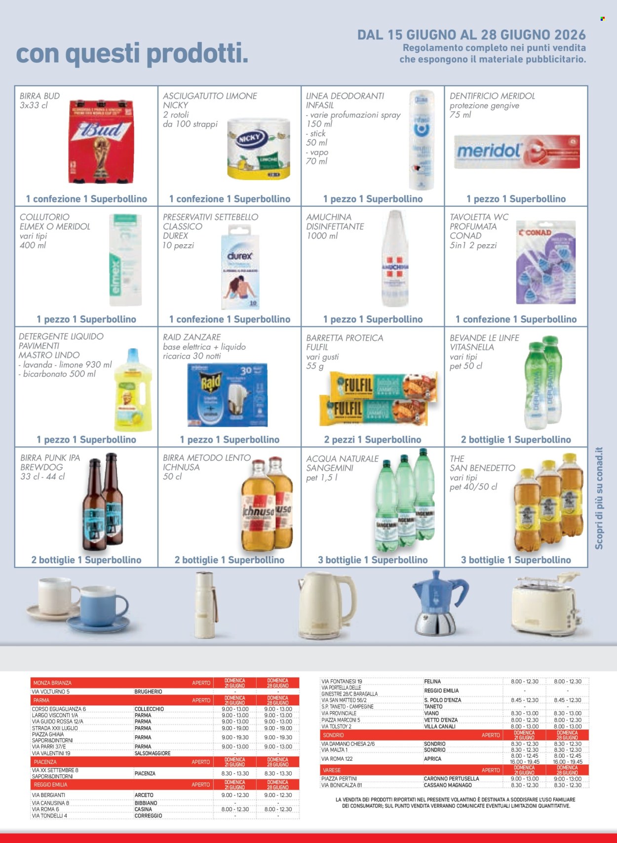 Volantino Conad - 17/6/2026 - 30/6/2026. Pagina 5