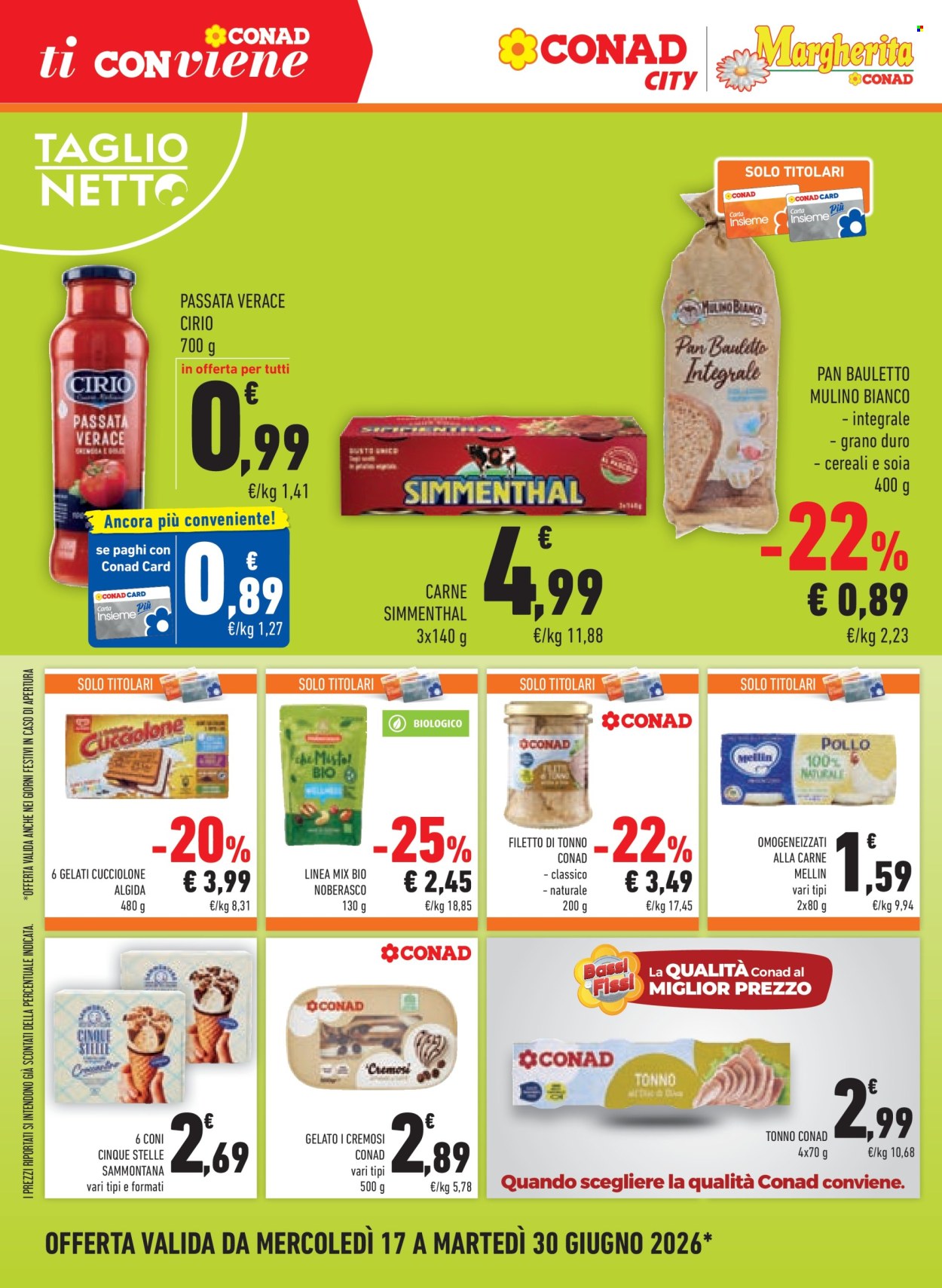 Volantino Conad - 17/6/2026 - 30/6/2026. Pagina 8