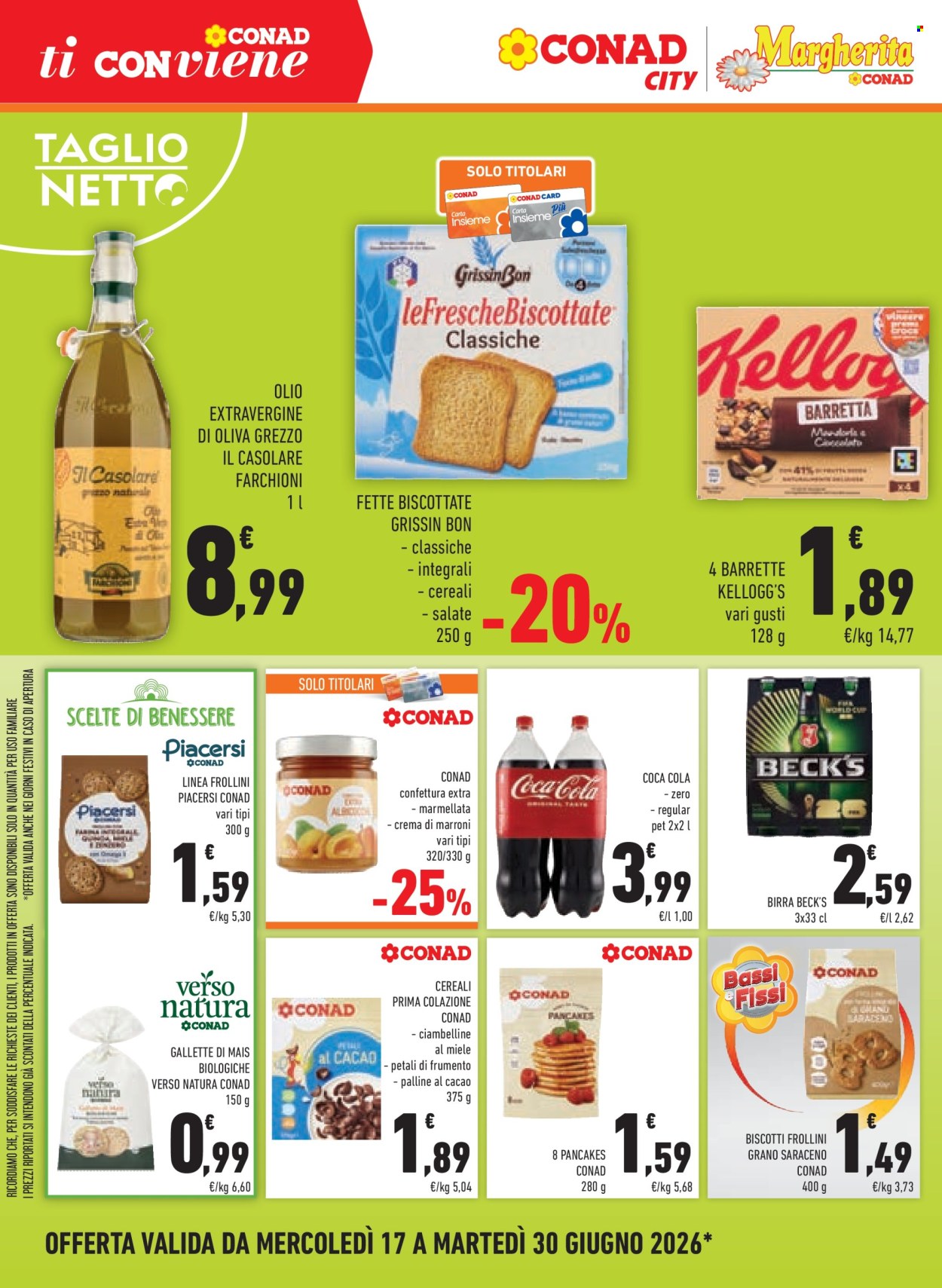 Volantino Margherita Conad - 17/6/2026 - 30/6/2026. Pagina 10