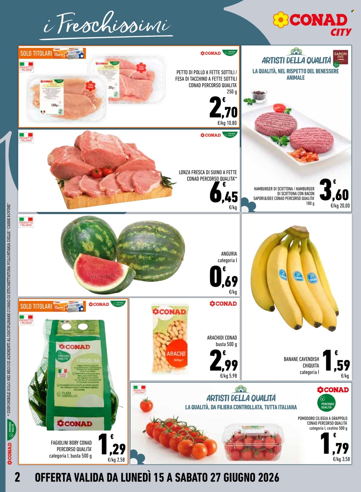 Volantino Conad City - 15/6/2026 - 27/6/2026. Pagina 2