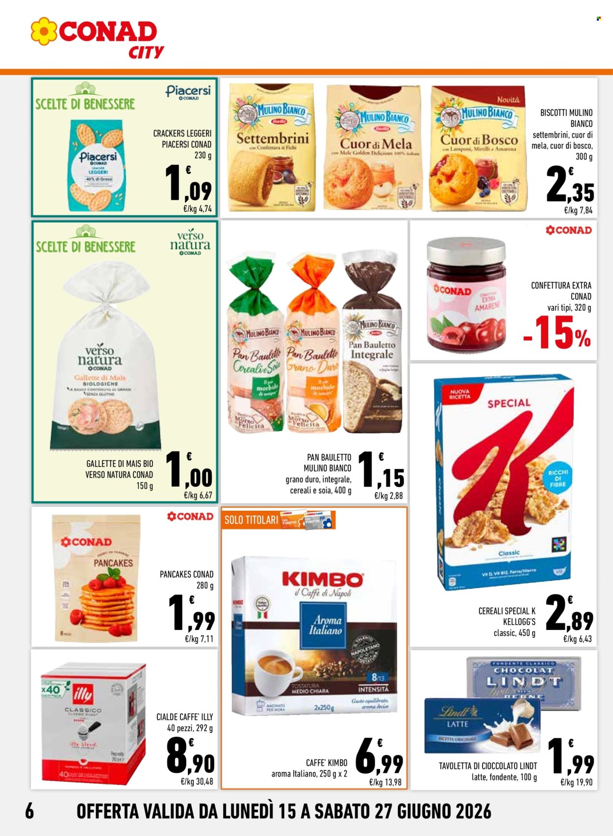 Volantino Conad City - 15/6/2026 - 27/6/2026. Pagina 6