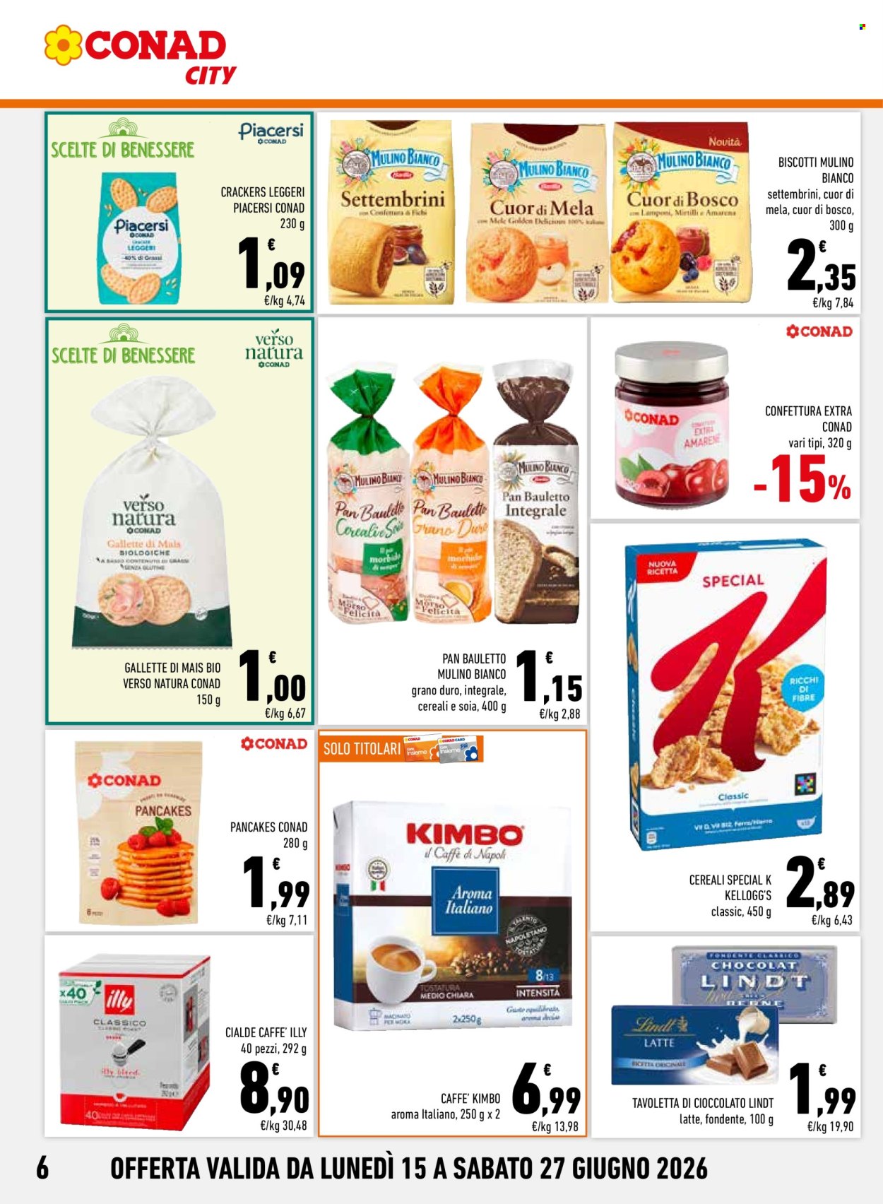 Volantino Conad - 15/6/2026 - 27/6/2026. Pagina 6