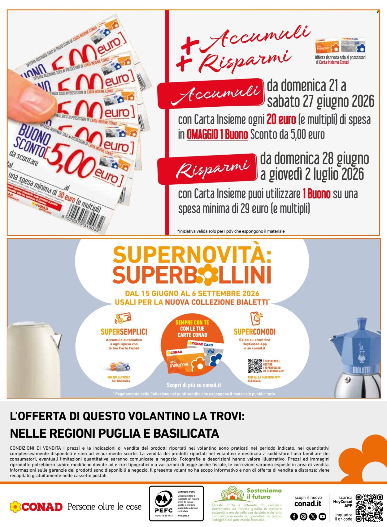 Volantino Conad - 15/6/2026 - 27/6/2026. Pagina 8
