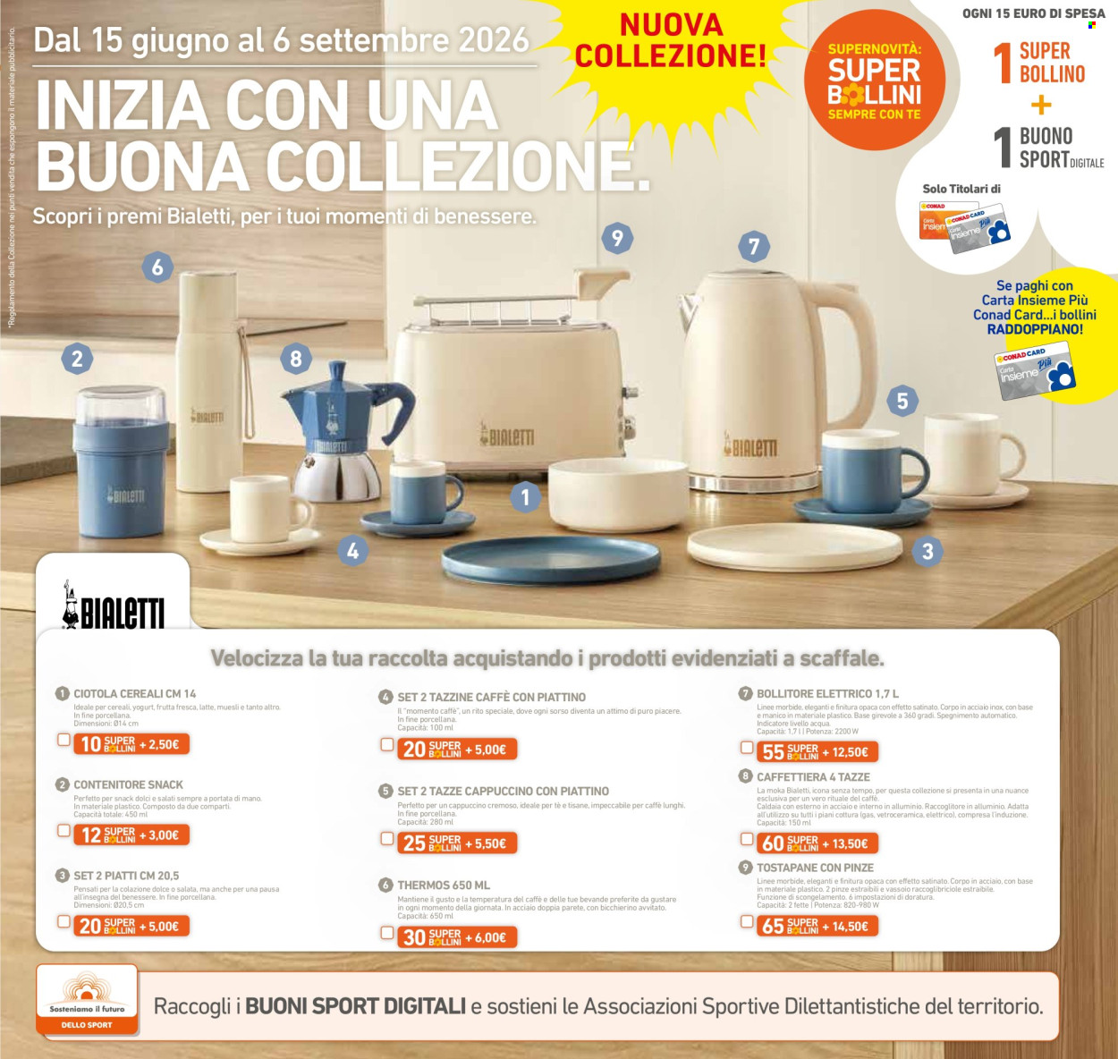 Volantino Conad - 15/6/2026 - 27/6/2026. Pagina 23