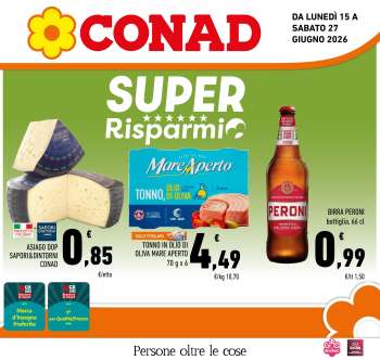 Volantino Conad - 15/6/2026 - 27/6/2026.