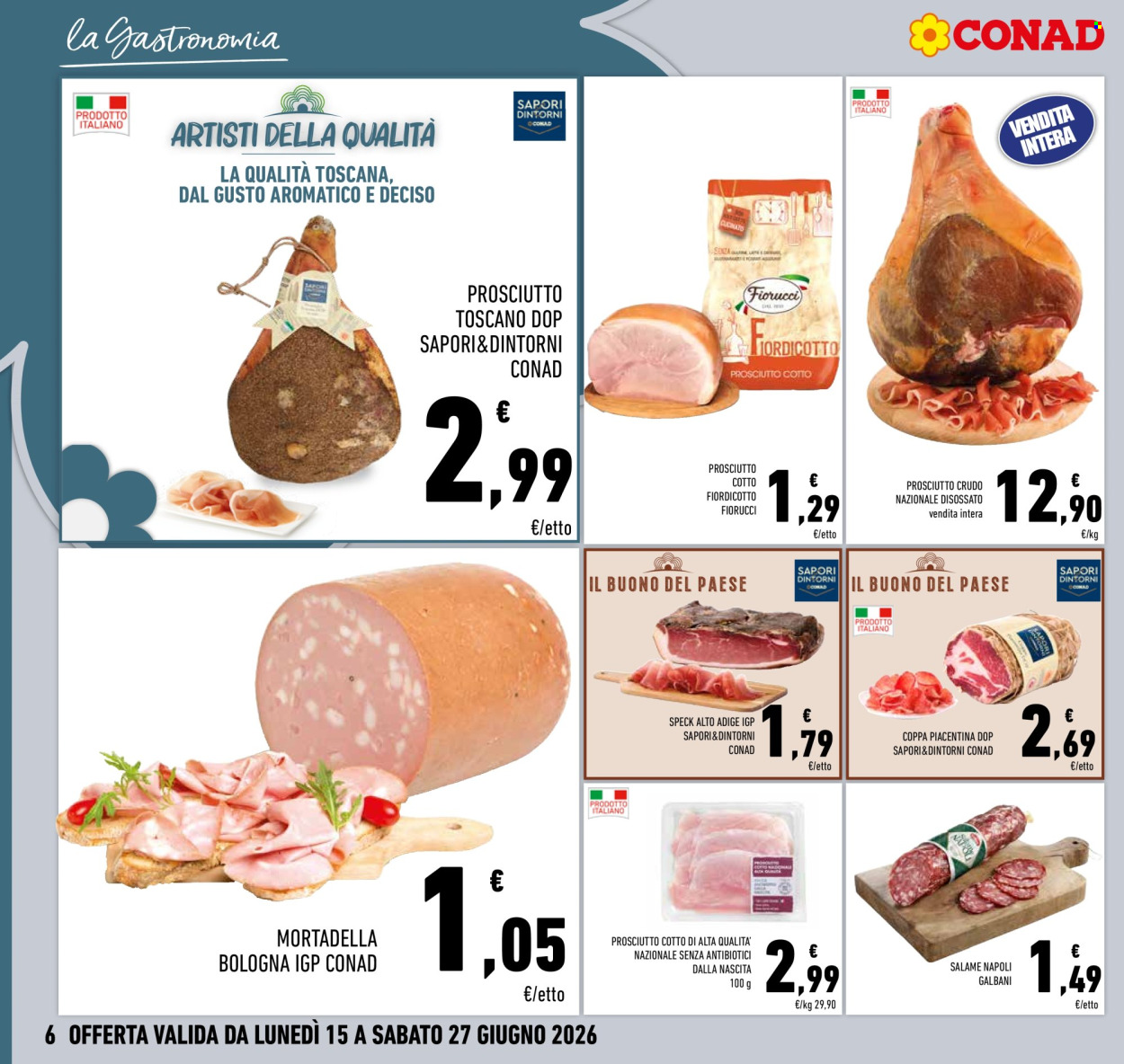 Volantino Conad - 15/6/2026 - 27/6/2026. Pagina 6