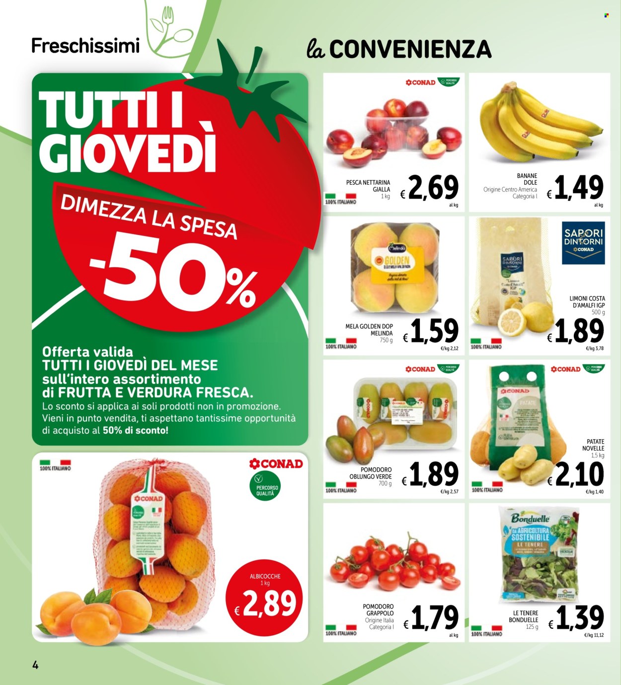 Leták Spazio Conad - 16.6.2026 - 29.6.2026. Strana 4