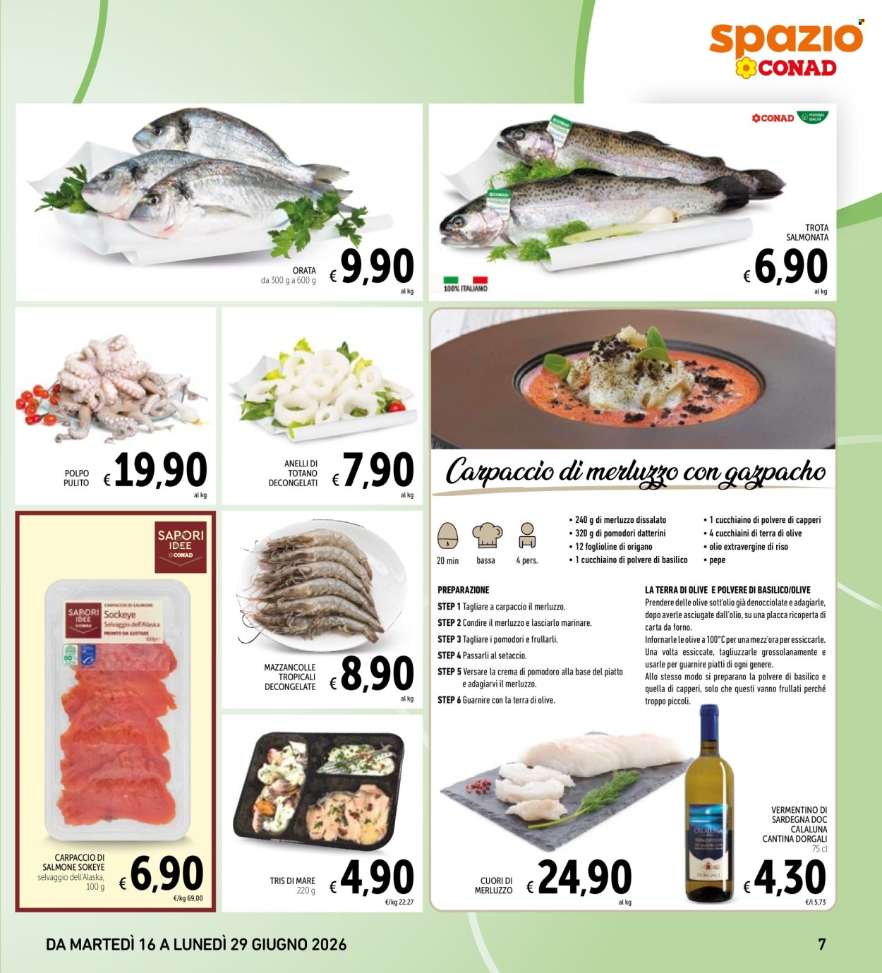 Leták Spazio Conad - 16.6.2026 - 29.6.2026. Strana 7