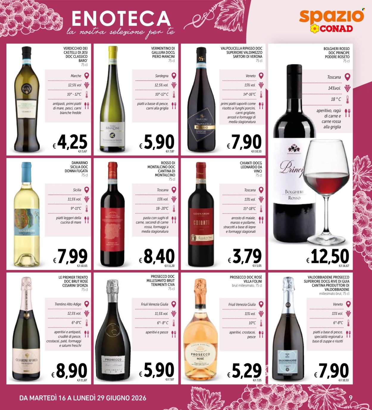 Volantino Spazio Conad - 16/6/2026 - 29/6/2026. Pagina 9