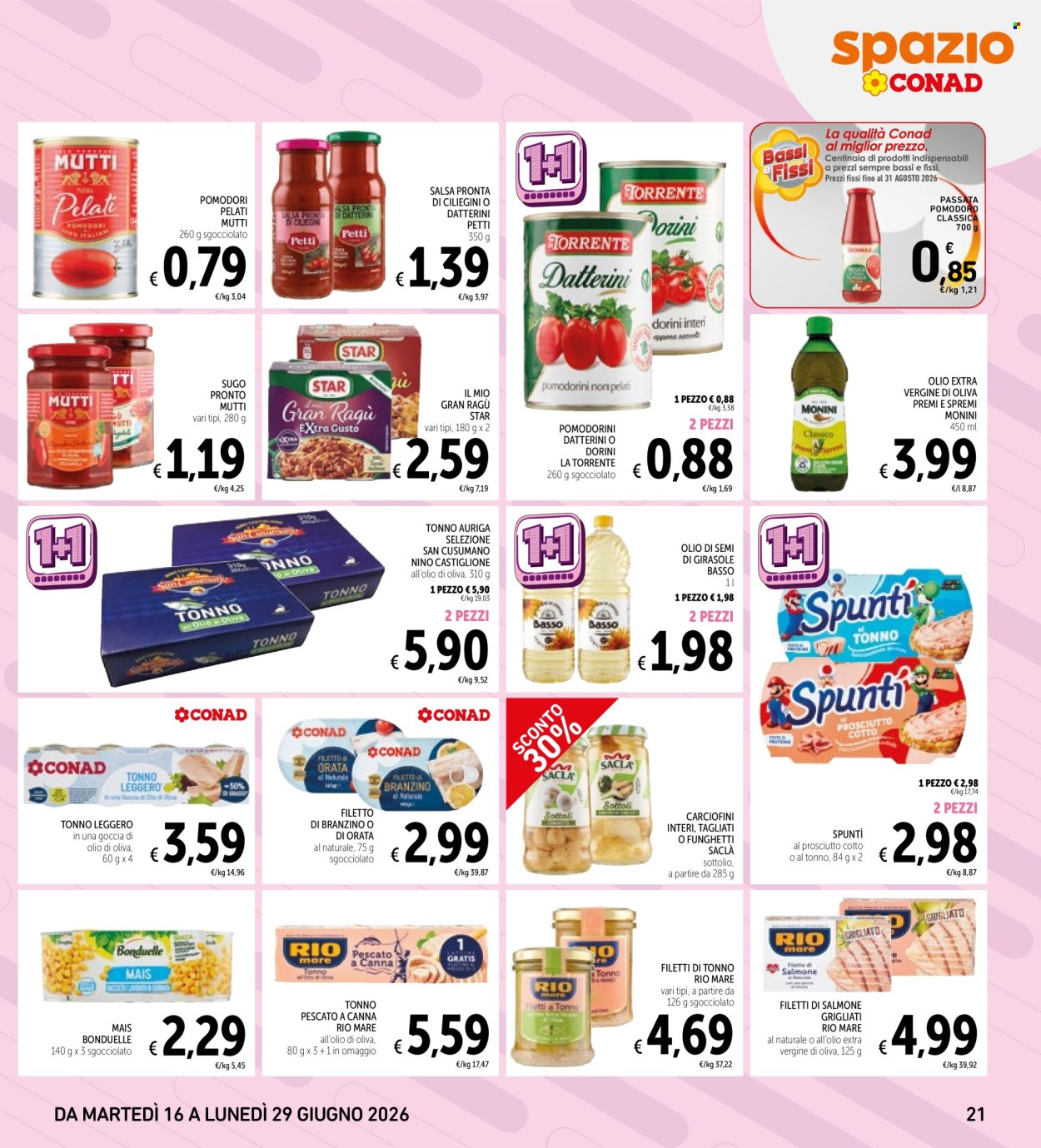 Volantino Spazio Conad - 16/6/2026 - 29/6/2026. Pagina 21