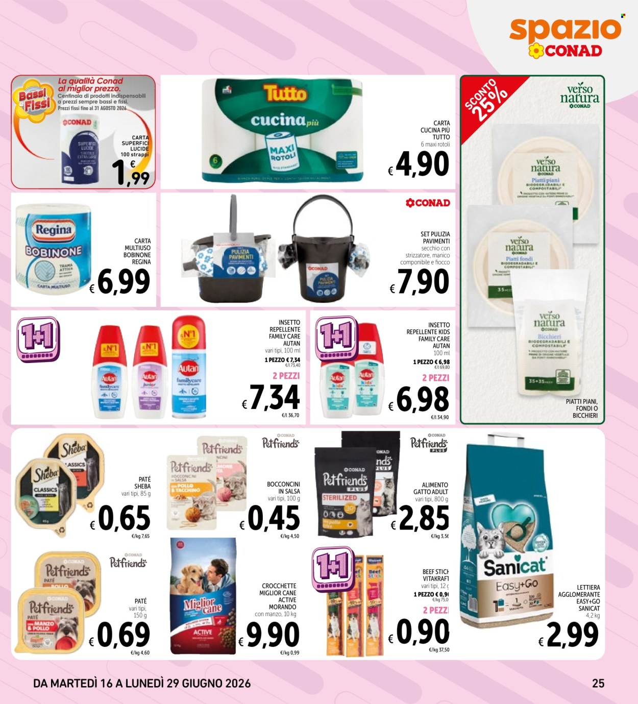 Leták Spazio Conad - 16.6.2026 - 29.6.2026. Strana 25