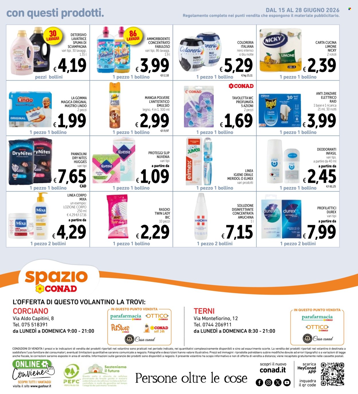 Leták Spazio Conad - 16.6.2026 - 29.6.2026. Strana 35