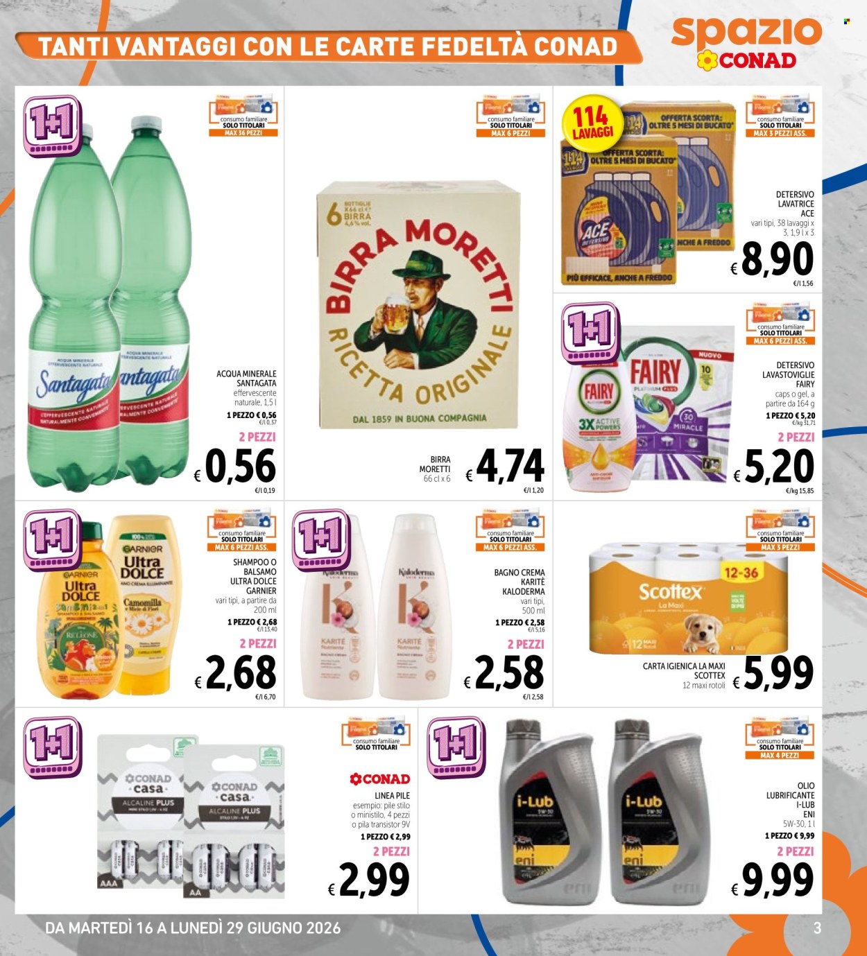 Leták Spazio Conad - 16.6.2026 - 29.6.2026. Strana 3