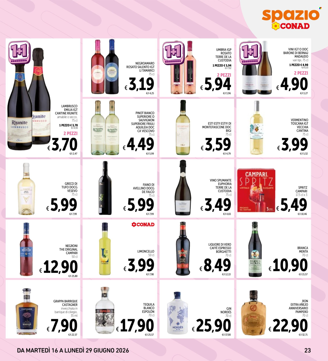 Volantino Spazio Conad - 16/6/2026 - 29/6/2026. Pagina 23