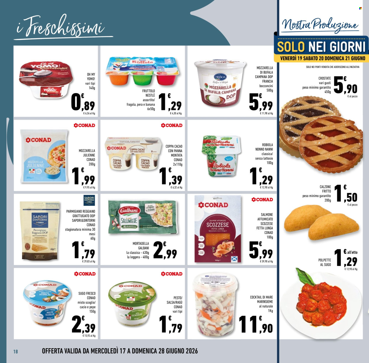 Leták Conad Superstore - 17.6.2026 - 30.6.2026. Strana 18