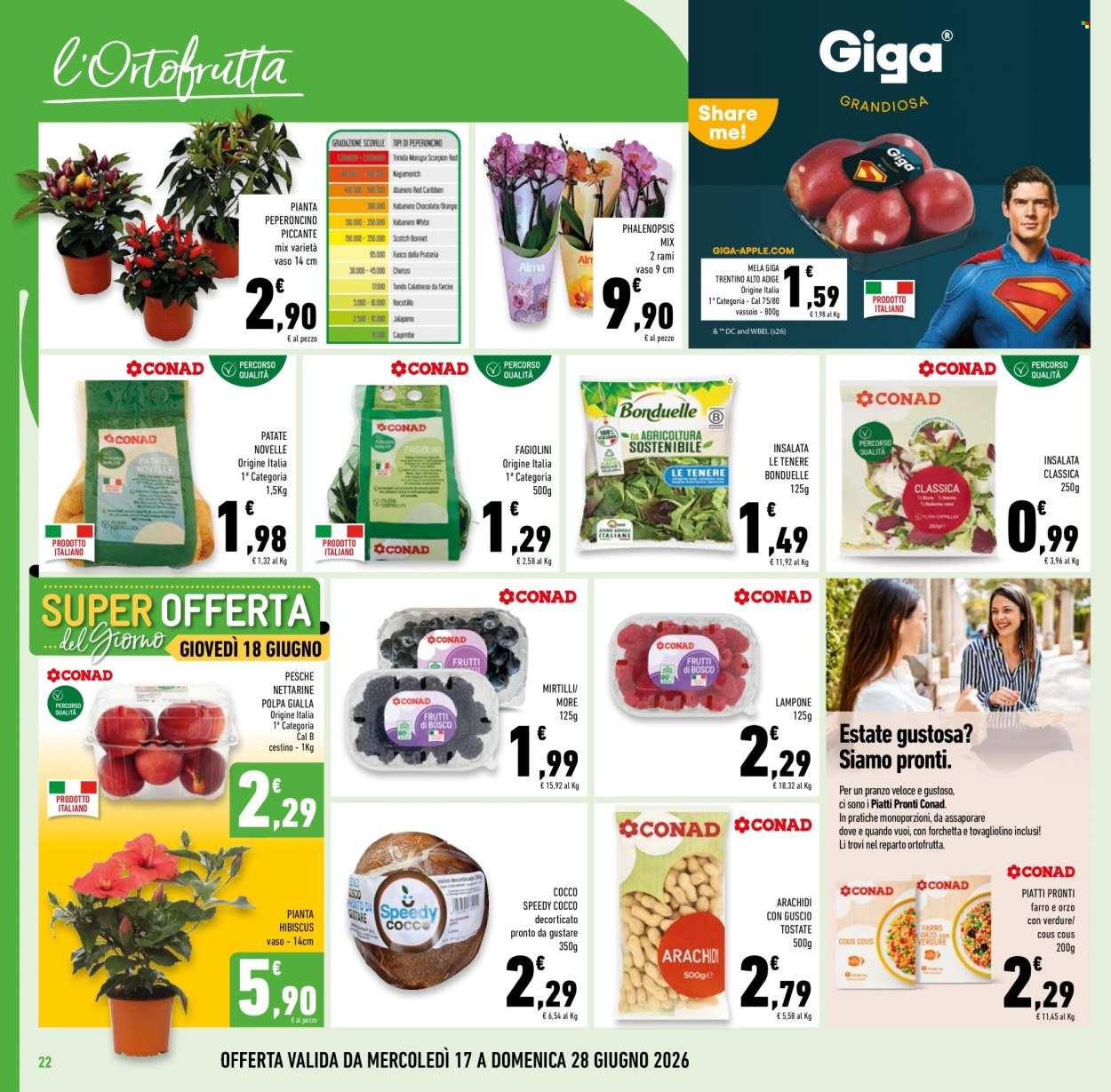Volantino Conad Superstore - 17/6/2026 - 30/6/2026. Pagina 22