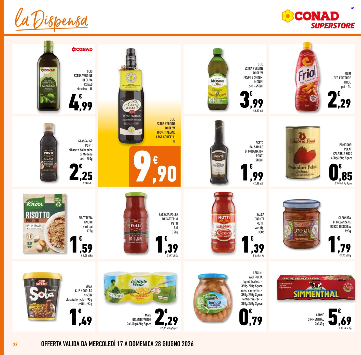 Leták Conad Superstore - 17.6.2026 - 30.6.2026. Strana 28