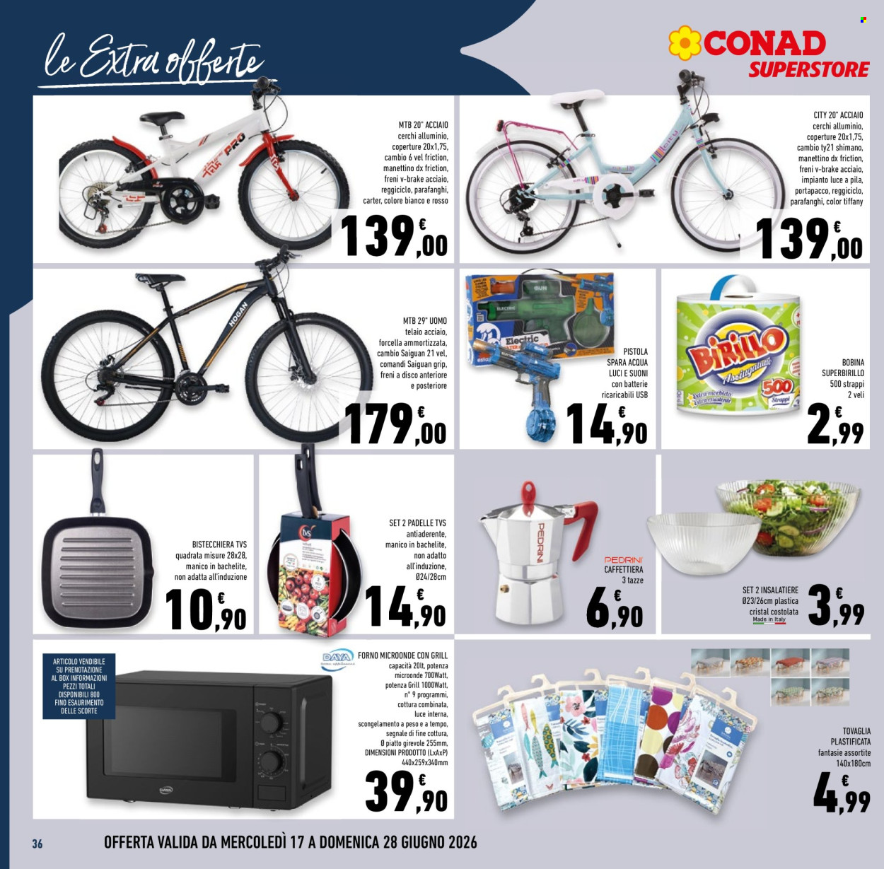 Leták Conad Superstore - 17.6.2026 - 30.6.2026. Strana 36