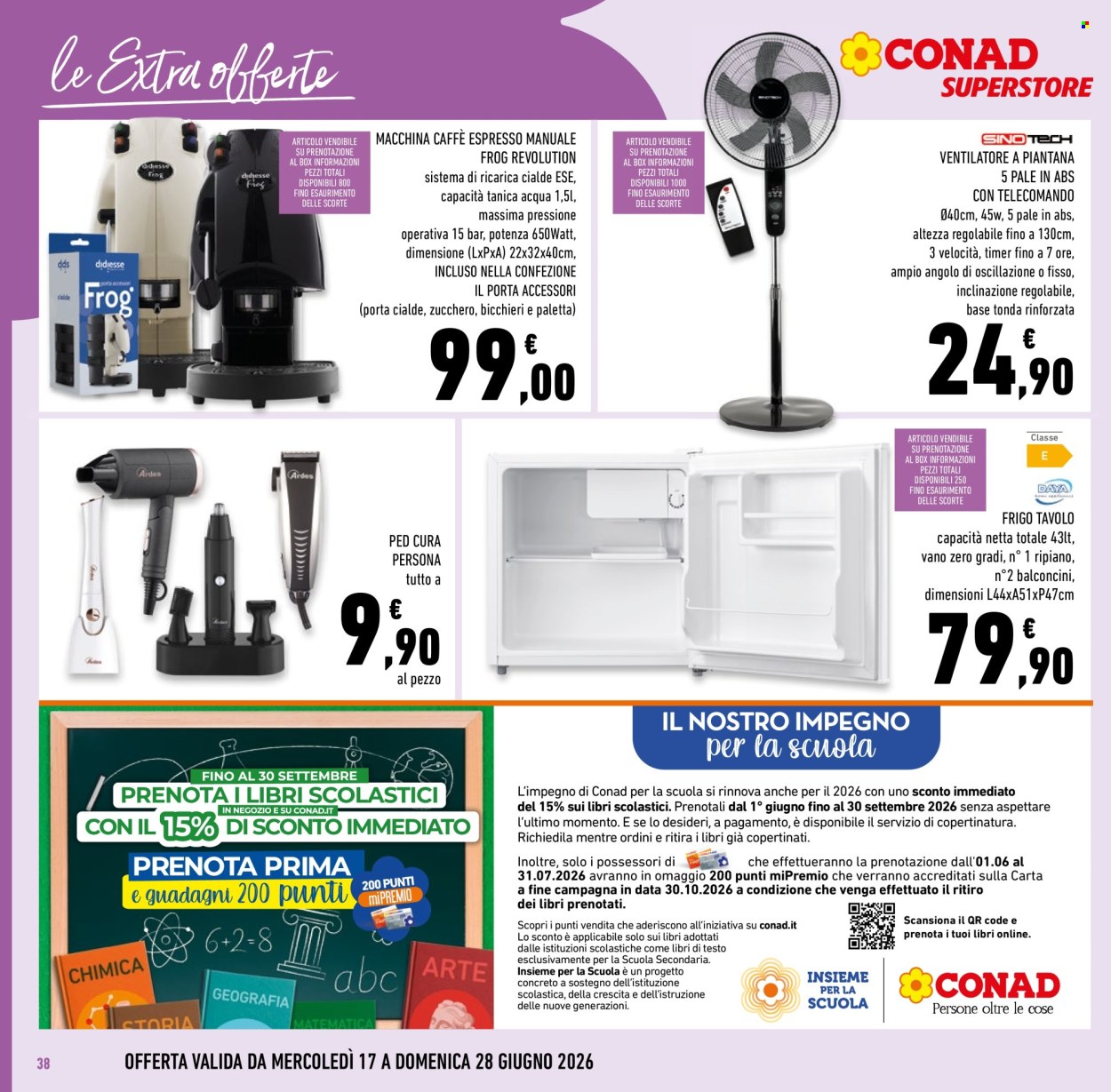 Volantino Conad Superstore - 17/6/2026 - 30/6/2026. Pagina 38