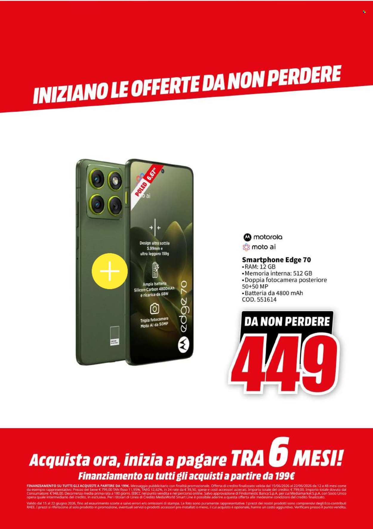 Volantino MediaWorld - 15/6/2026 - 22/6/2026. Pagina 3