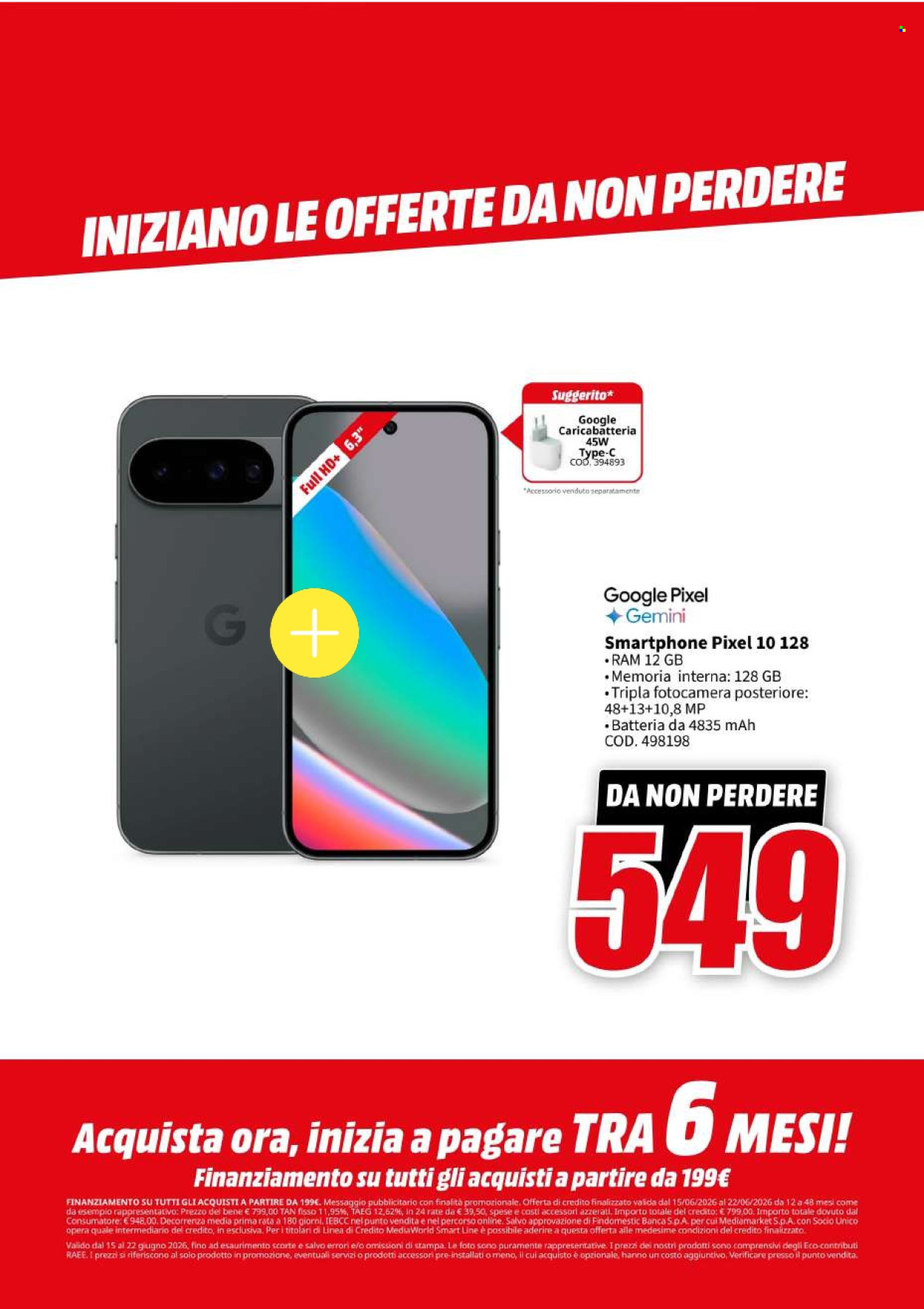 Leták MediaWorld - 15.6.2026 - 22.6.2026. Strana 4