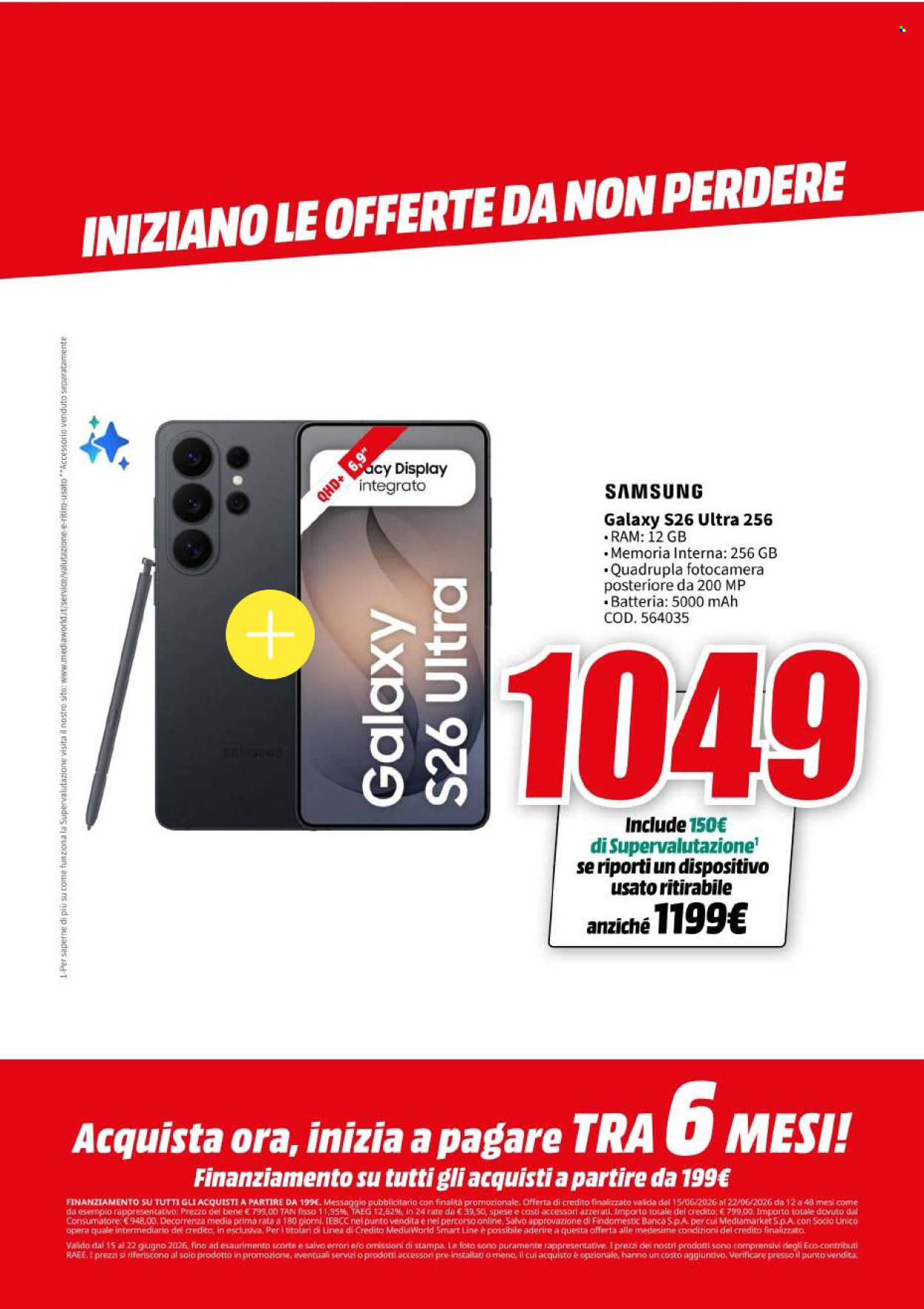 Volantino MediaWorld - 15/6/2026 - 22/6/2026. Pagina 7