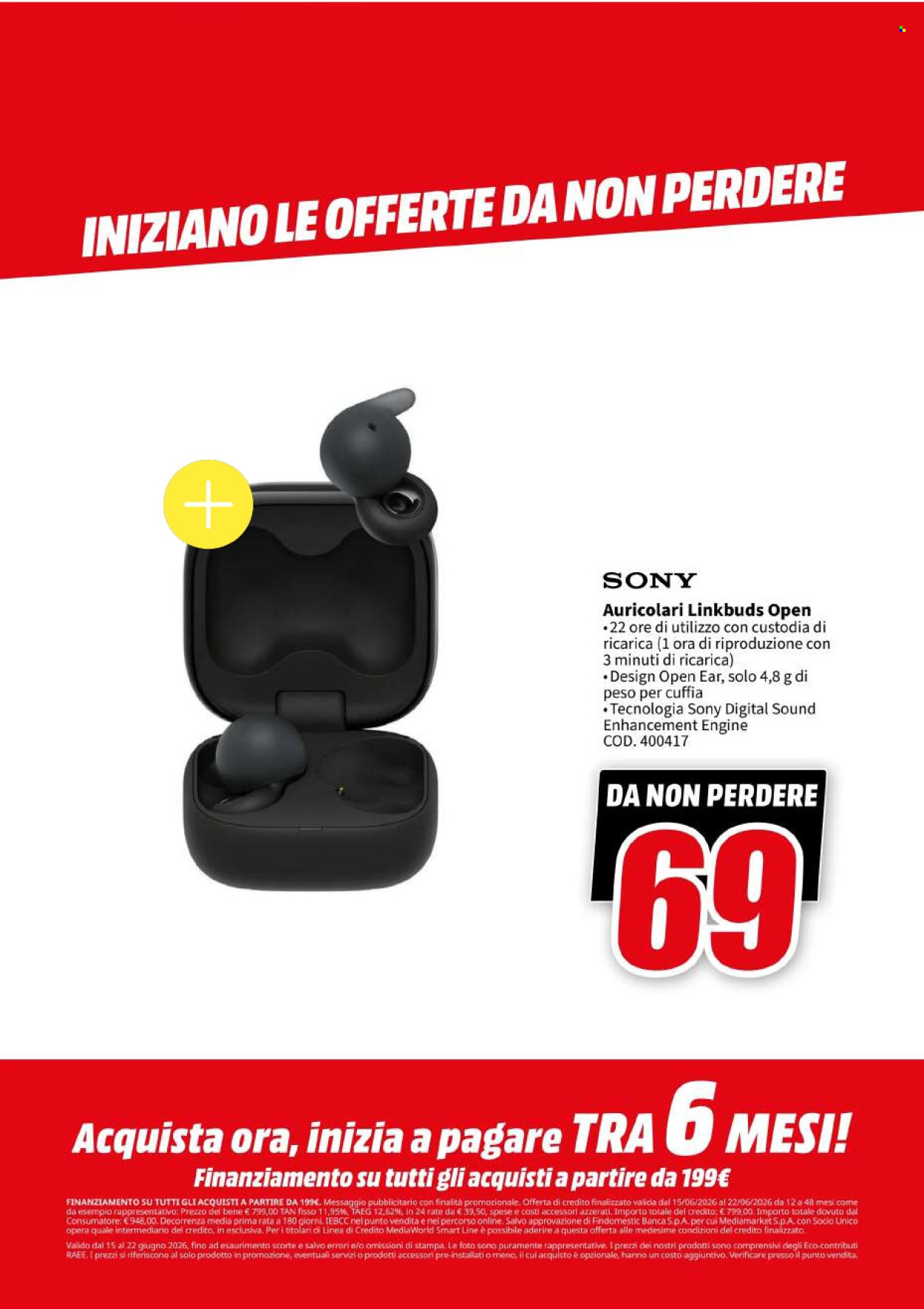 Volantino MediaWorld - 15/6/2026 - 22/6/2026. Pagina 10