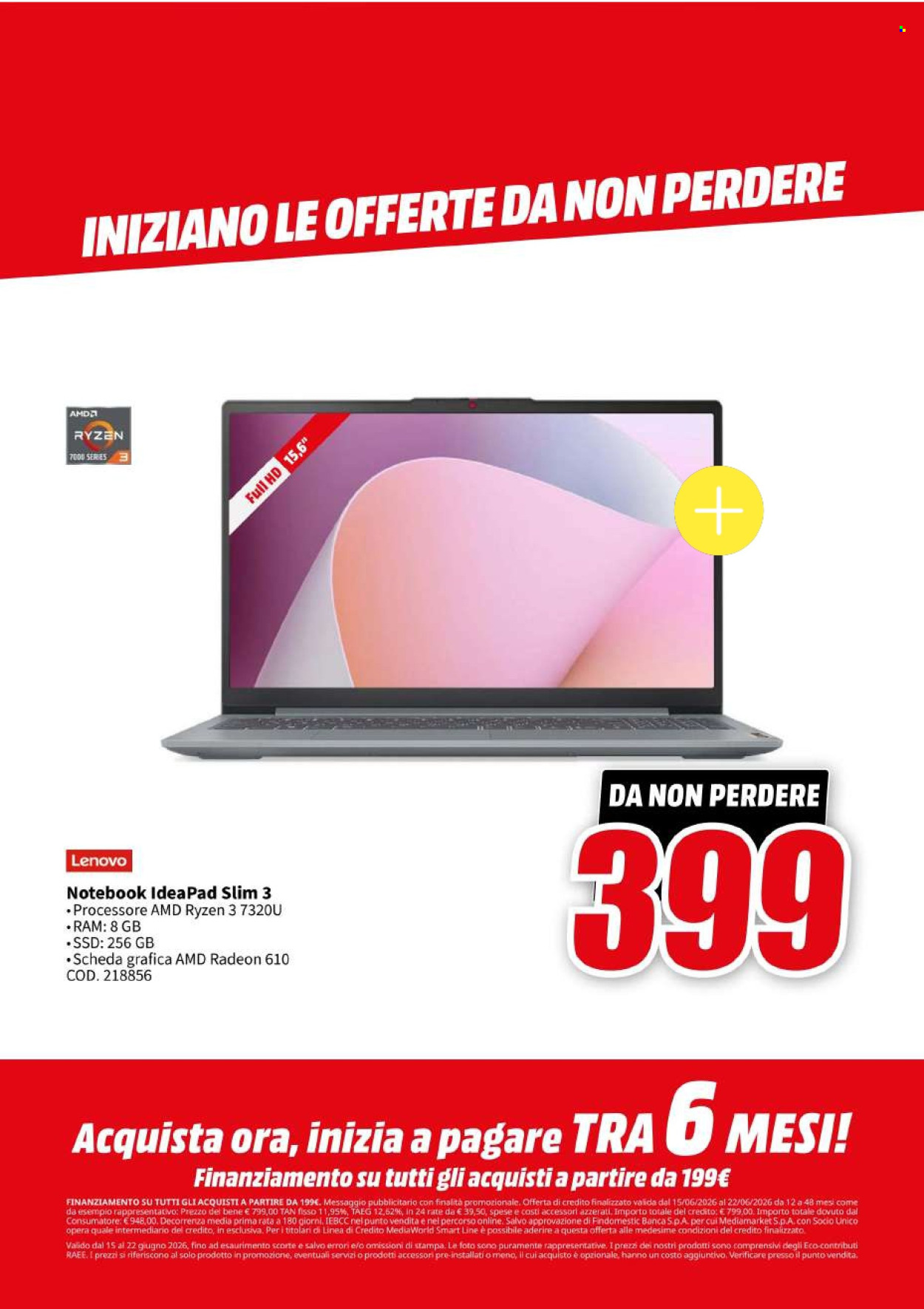 Volantino MediaWorld - 15/6/2026 - 22/6/2026. Pagina 15