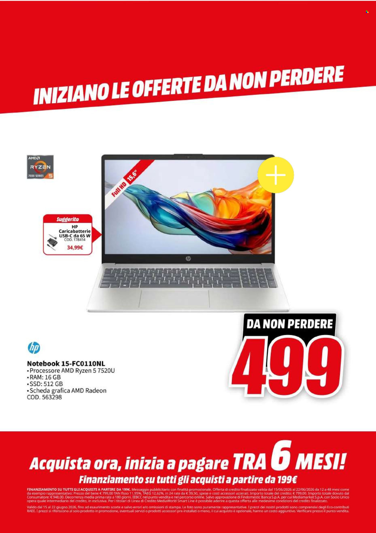 Volantino MediaWorld - 15/6/2026 - 22/6/2026. Pagina 16