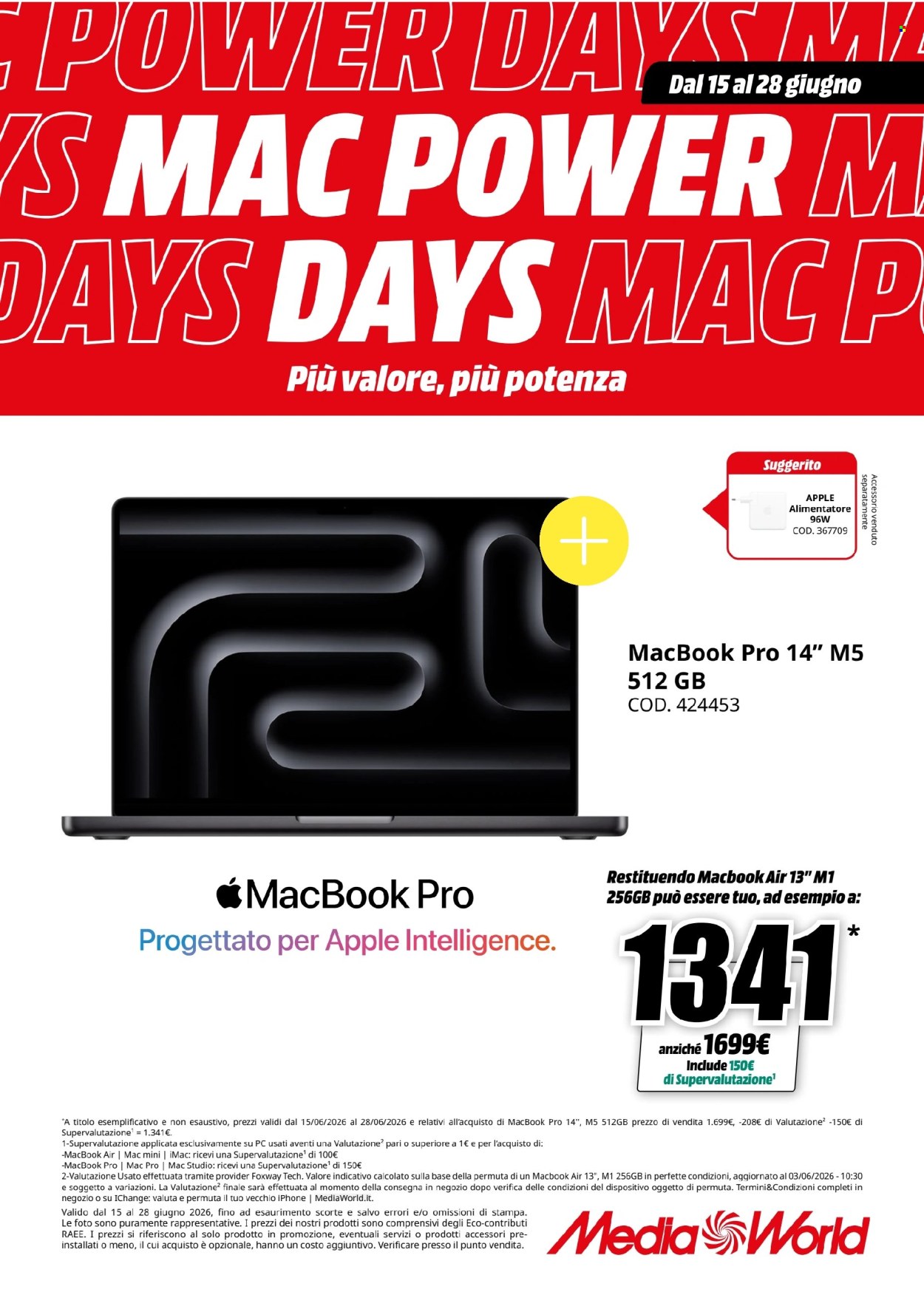 Volantino MediaWorld - 15/6/2026 - 28/6/2026. Pagina 3