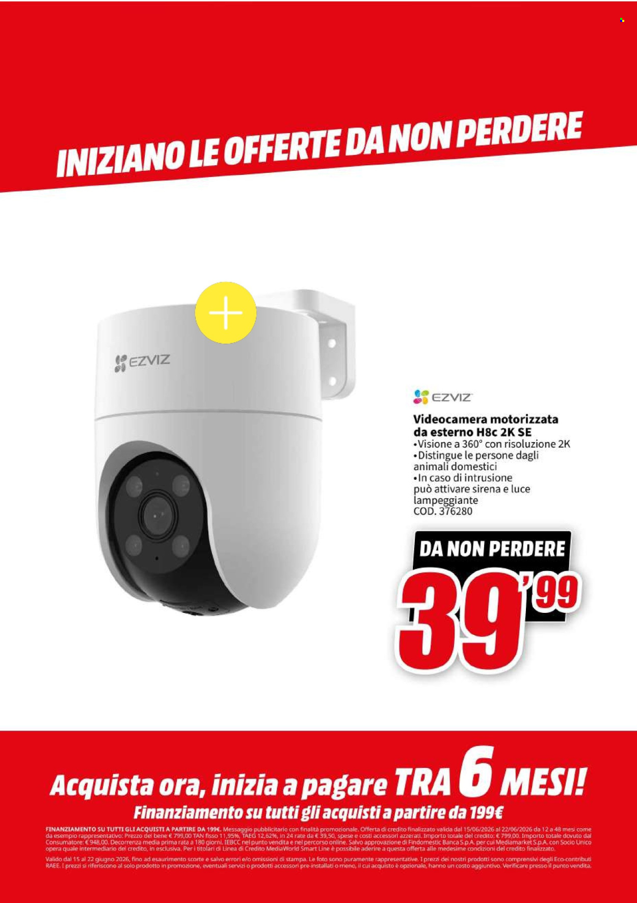 Volantino MediaWorld - 15/6/2026 - 22/6/2026. Pagina 22