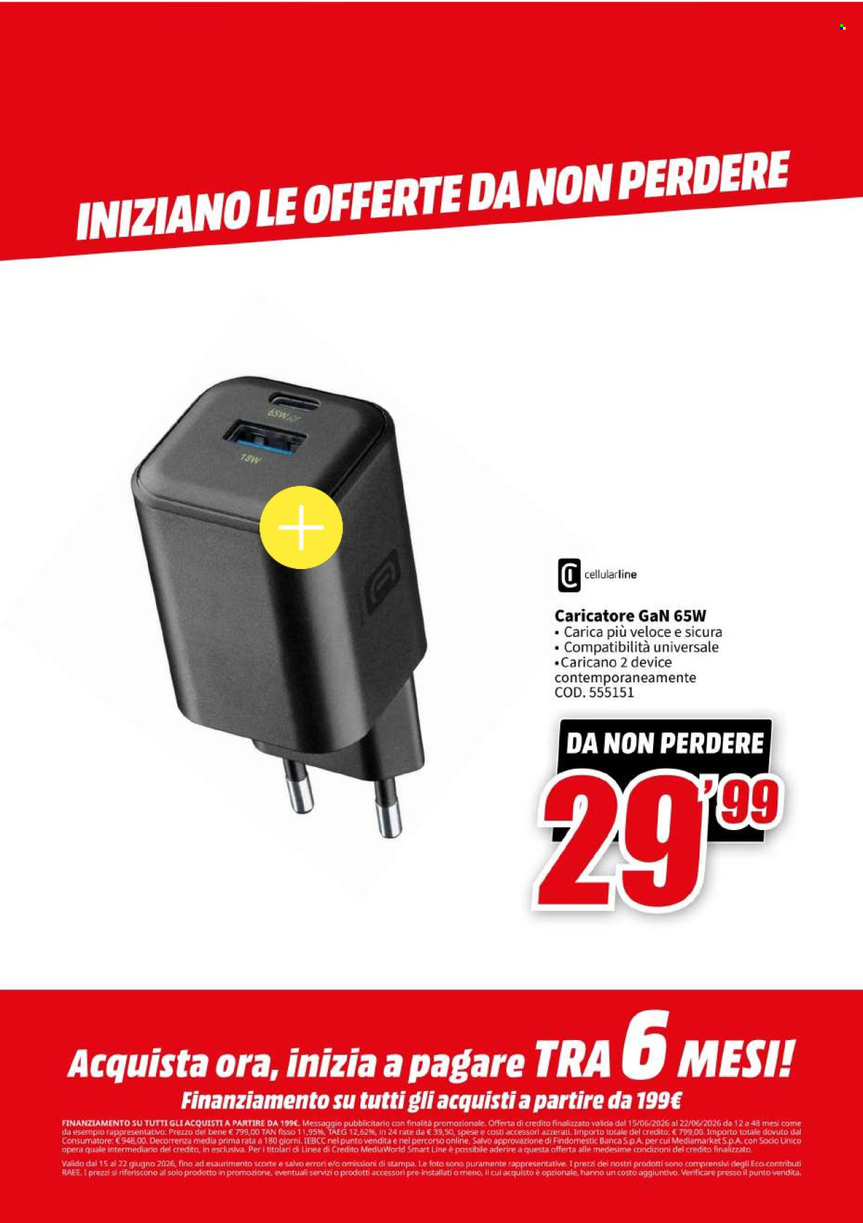 Volantino MediaWorld - 15/6/2026 - 22/6/2026. Pagina 26