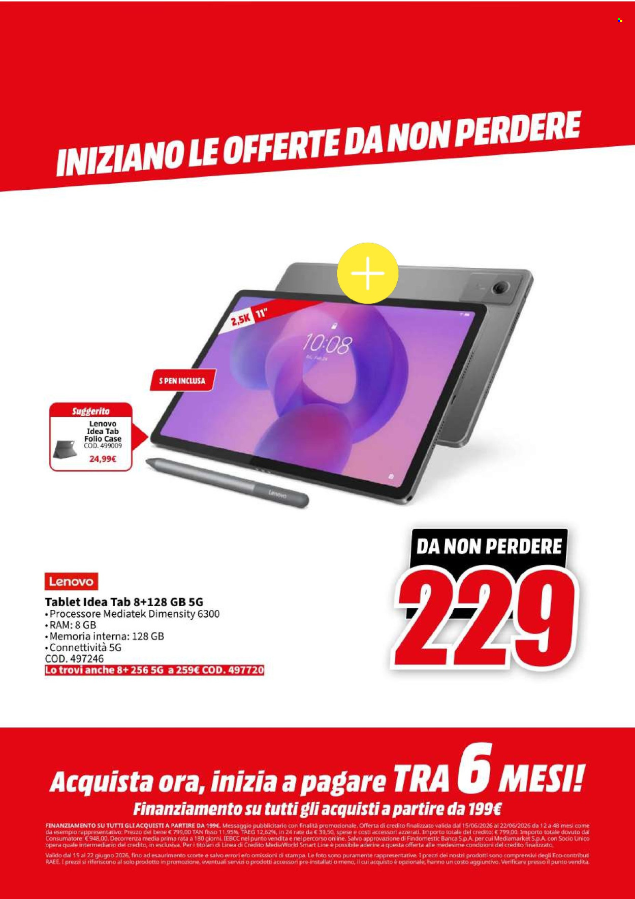 Leták MediaWorld - 15.6.2026 - 22.6.2026. Strana 30