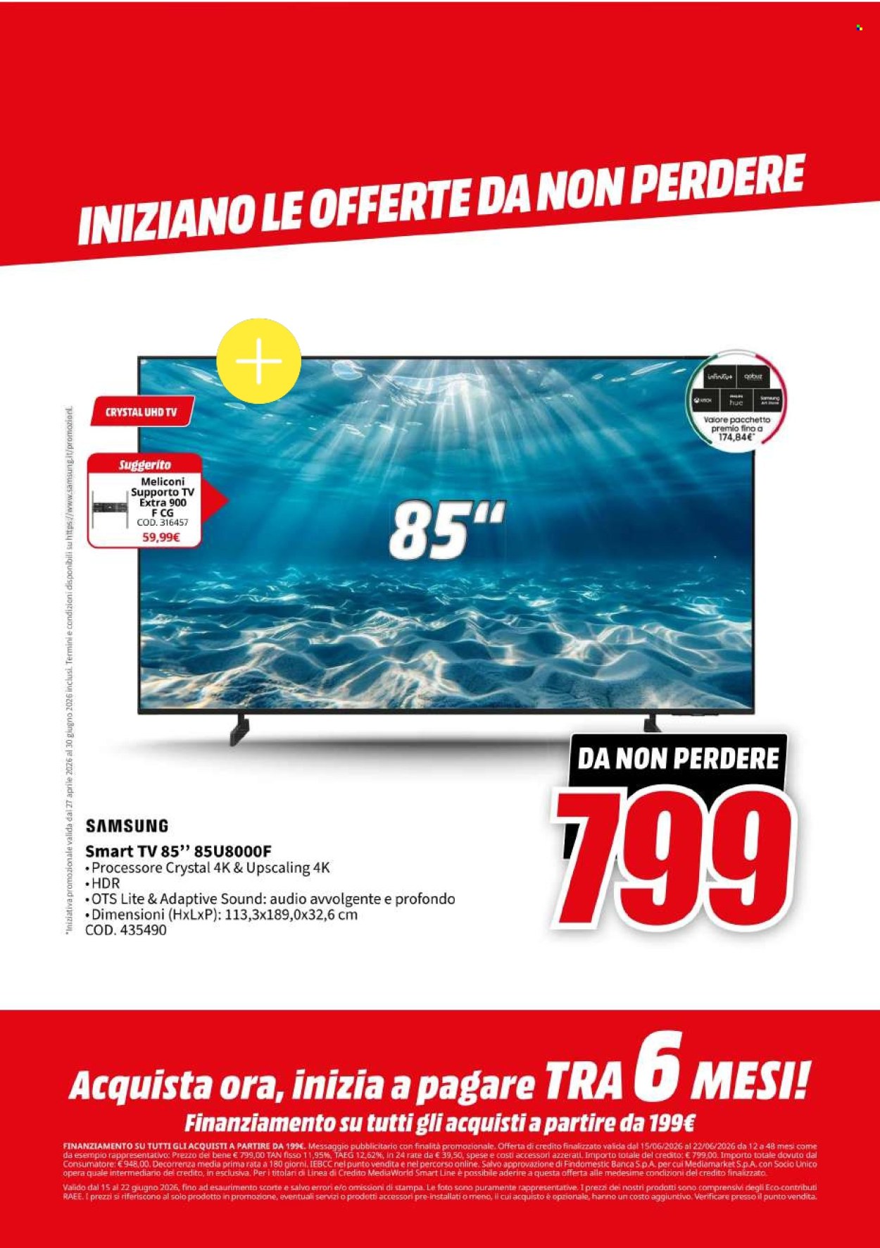 Volantino MediaWorld - 15/6/2026 - 22/6/2026. Pagina 33