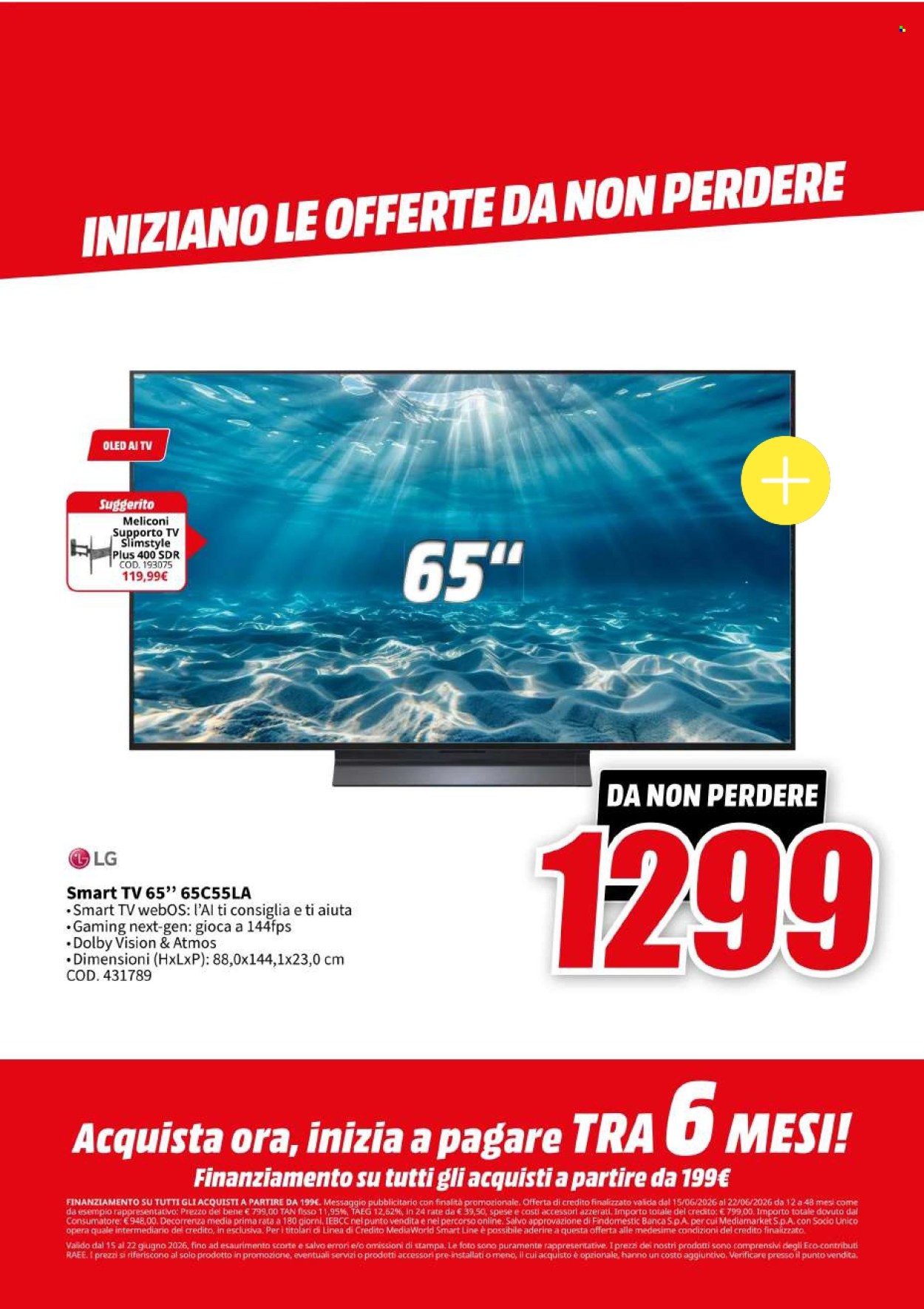 Volantino MediaWorld - 15/6/2026 - 22/6/2026. Pagina 36