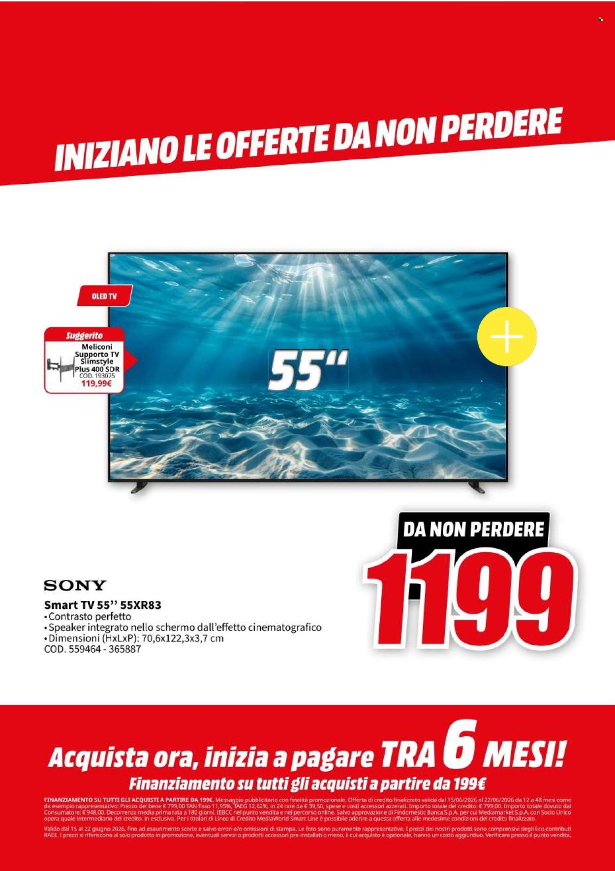 Volantino MediaWorld - 15/6/2026 - 22/6/2026. Pagina 38
