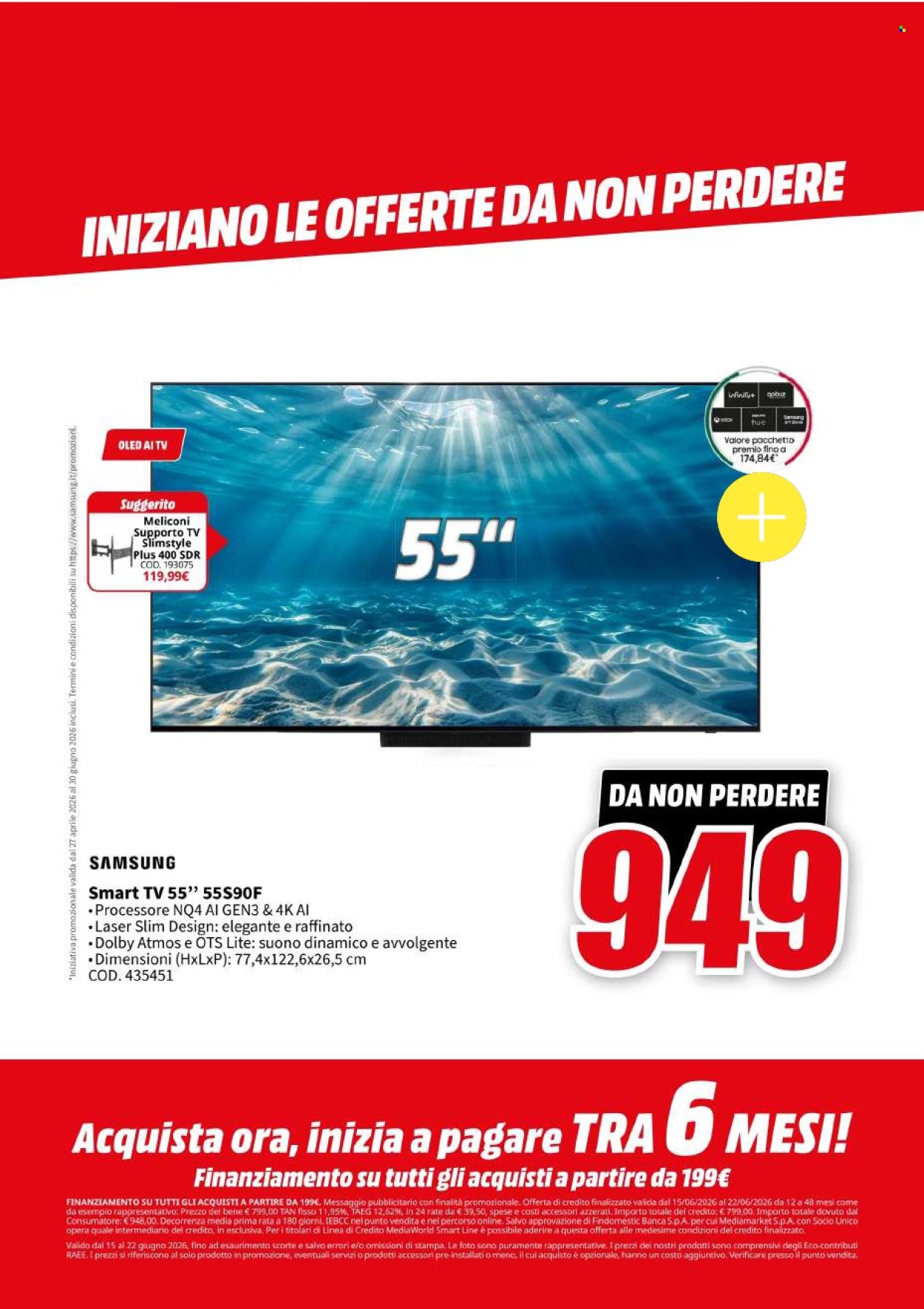 Volantino MediaWorld - 15/6/2026 - 22/6/2026. Pagina 39