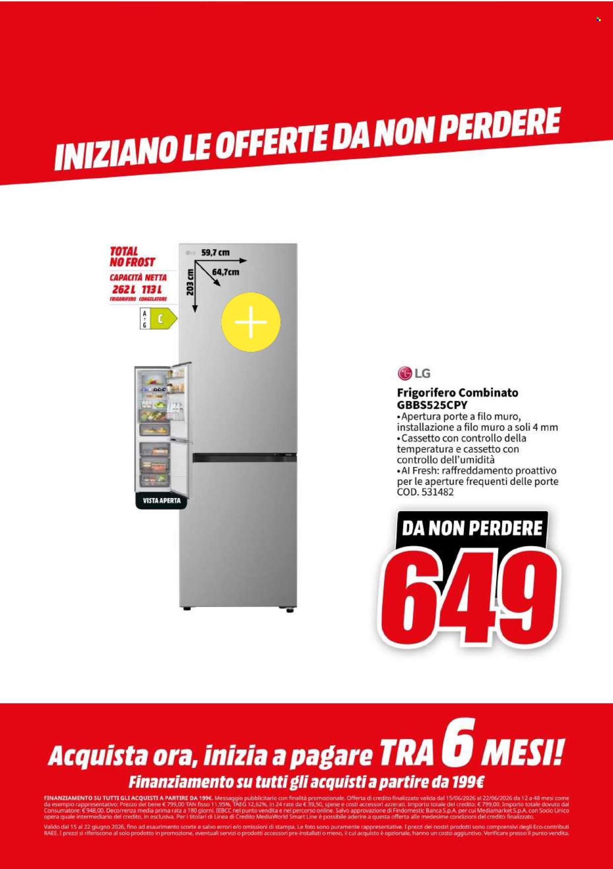 Volantino MediaWorld - 15/6/2026 - 22/6/2026. Pagina 48