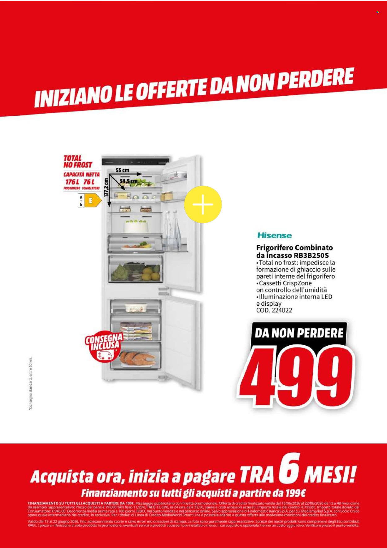 Volantino MediaWorld - 15/6/2026 - 22/6/2026. Pagina 50
