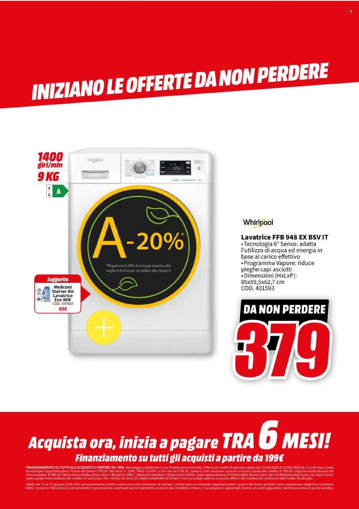 Leták MediaWorld - 15.6.2026 - 22.6.2026. Strana 64
