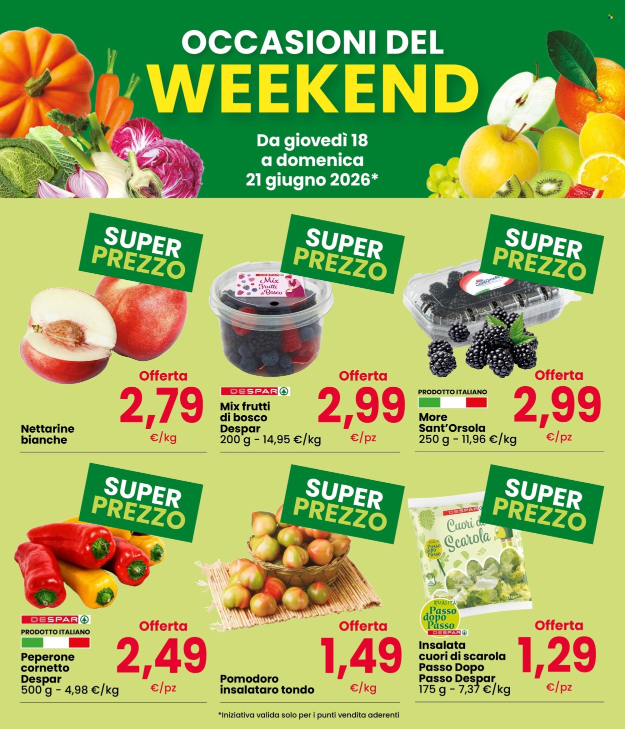 Volantino Interspar - 18/6/2026 - 21/6/2026. Pagina 2