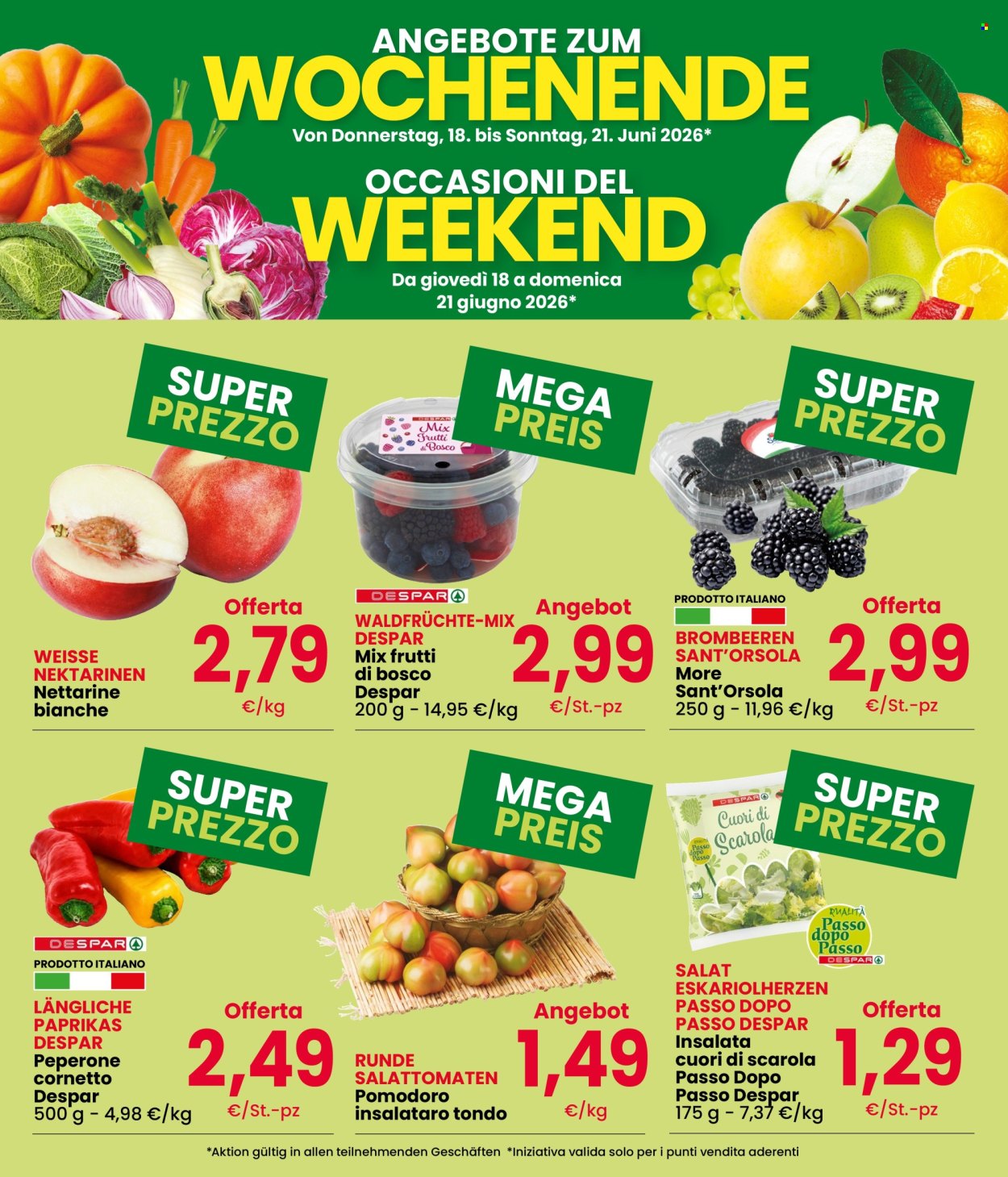 Volantino Interspar - 18/6/2026 - 21/6/2026. Pagina 2