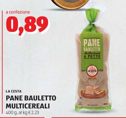 PANE BAULETTO MULTICEREALI