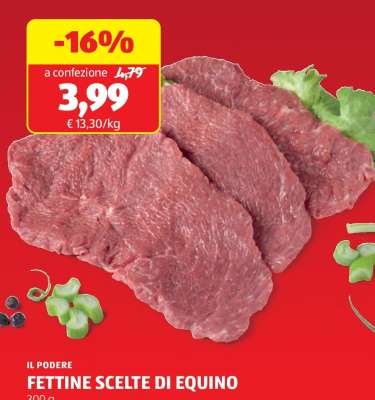 IL PODERE FETTINE SCELTE DI EQUINO