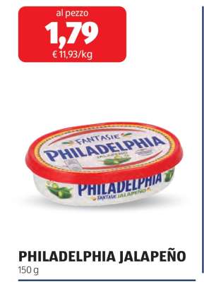 PHILADELPHIA JALAPEÑO