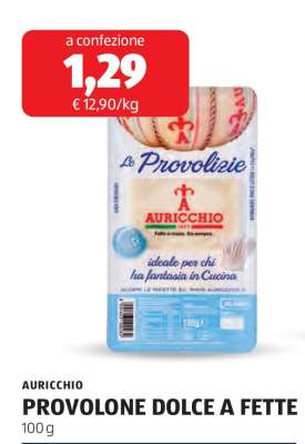 AURICCHIO PROVOLONE DOLCE A FETTE
