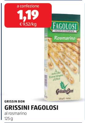 Grissini Fagolosi