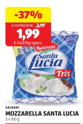 GALBANI MOZZARELLA SANTA LUCIA