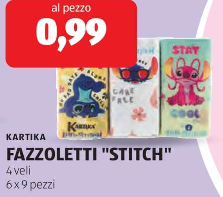 FAZZOLETTI "STITCH"